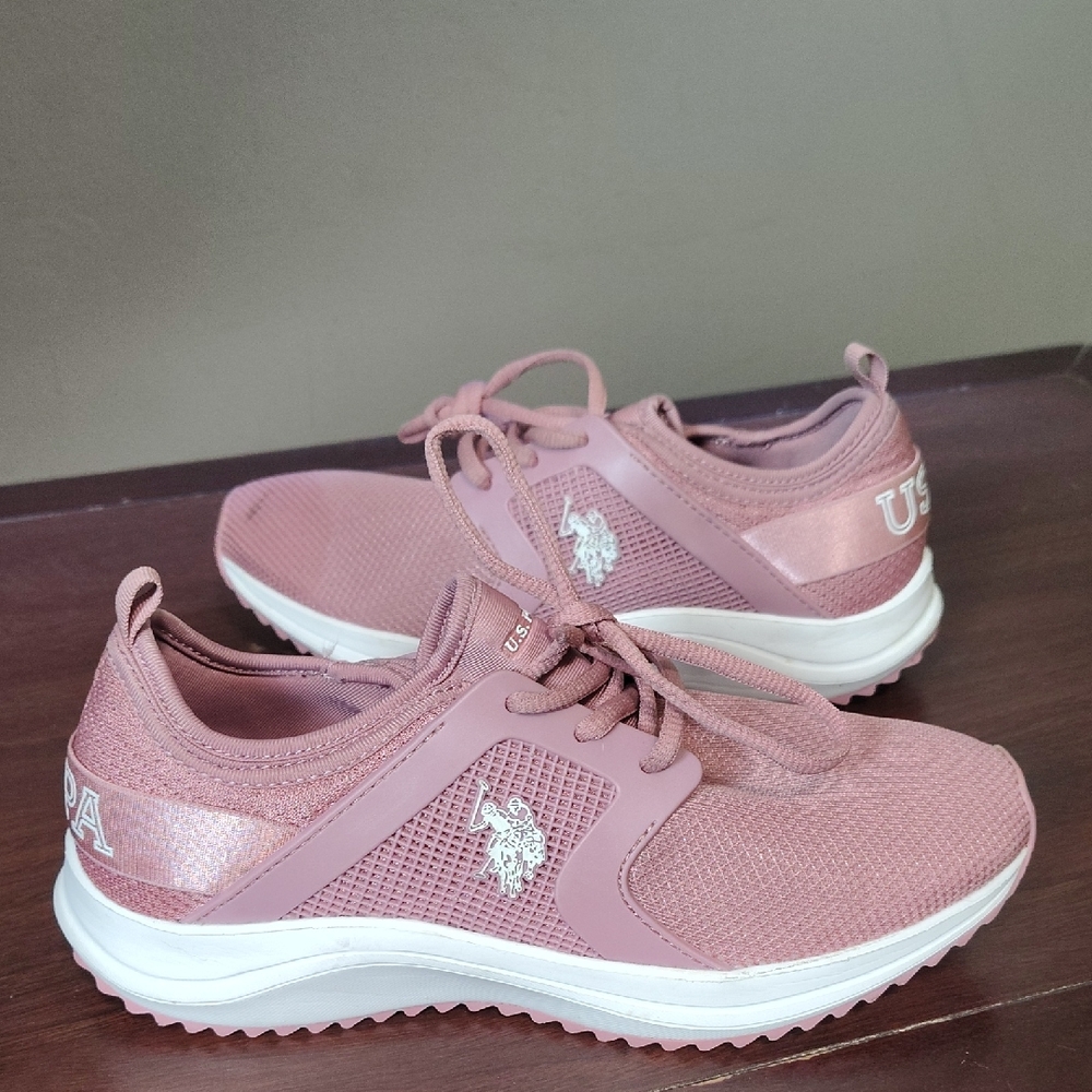 U.S. Polo Assn. Mauve Running Shoes Size 8.5